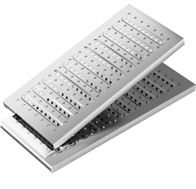 泾川不锈钢沟盖板展示